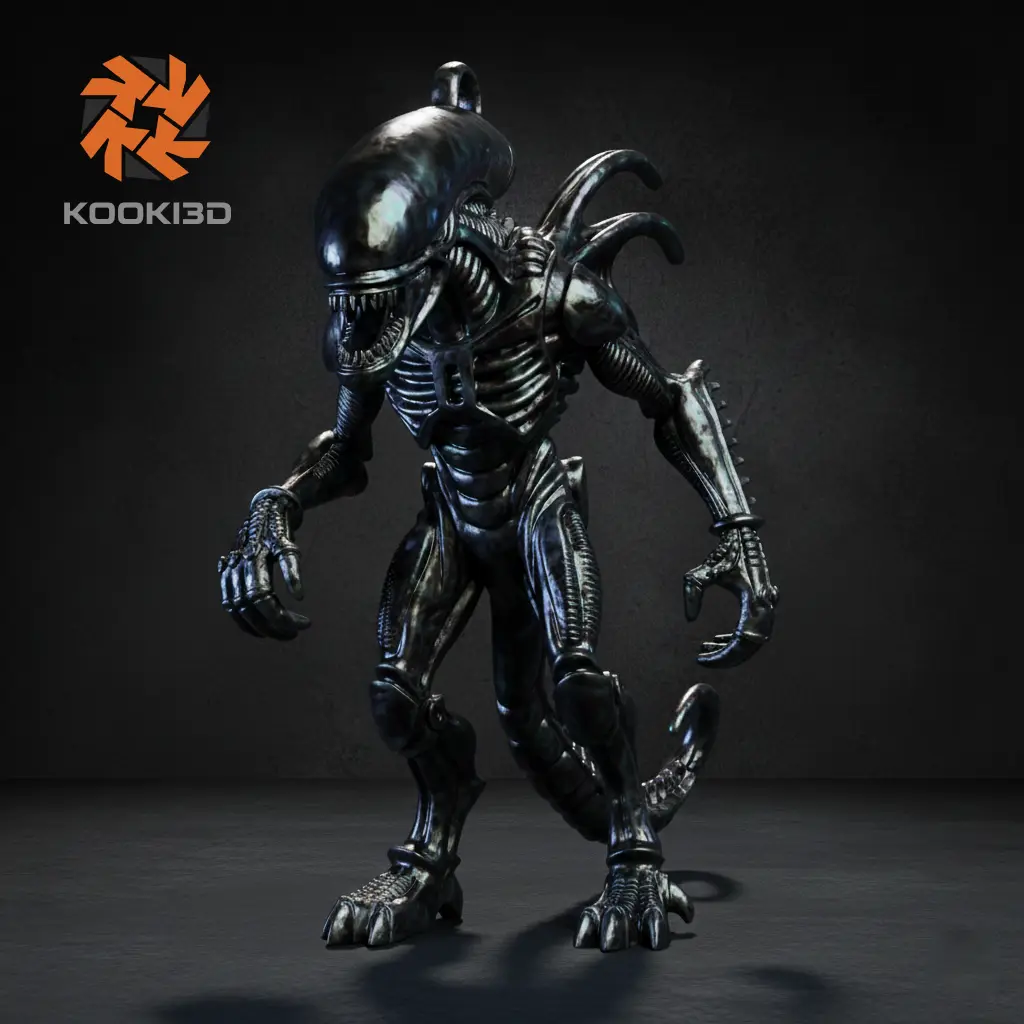 Alien Keychain